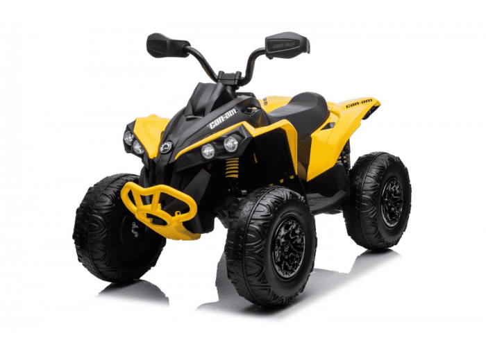 Quad Na Akumulator Can-Am Renegade 4x4 12V - Żółty