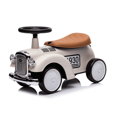 Klasyczny Samochód Pchany 1930 dla Dzieci - Biały