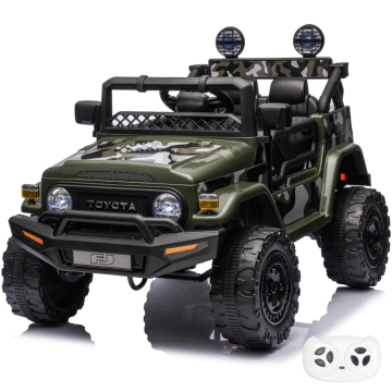 Toyota FJ Cruiser Pojazd Dla Dzieci 12V zieleń wojskowa