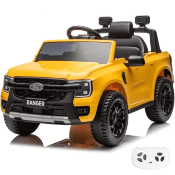 Berghofftoys Ford Ranger Elektryczny Samochód Dla Dzieci - Żółty