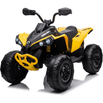 Quad Na Akumulator Can-Am Renegade 4x4 12V - Żółty